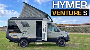 L'HYMER VENTURE S sur Mercedes Sprinter 4x4, fait sa première sortie nature au Camper Van Week-End !