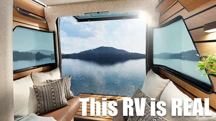 Spectacular Innovation at European RV Show - 2024 Hymer Venture S & Ford Minivan Conversion