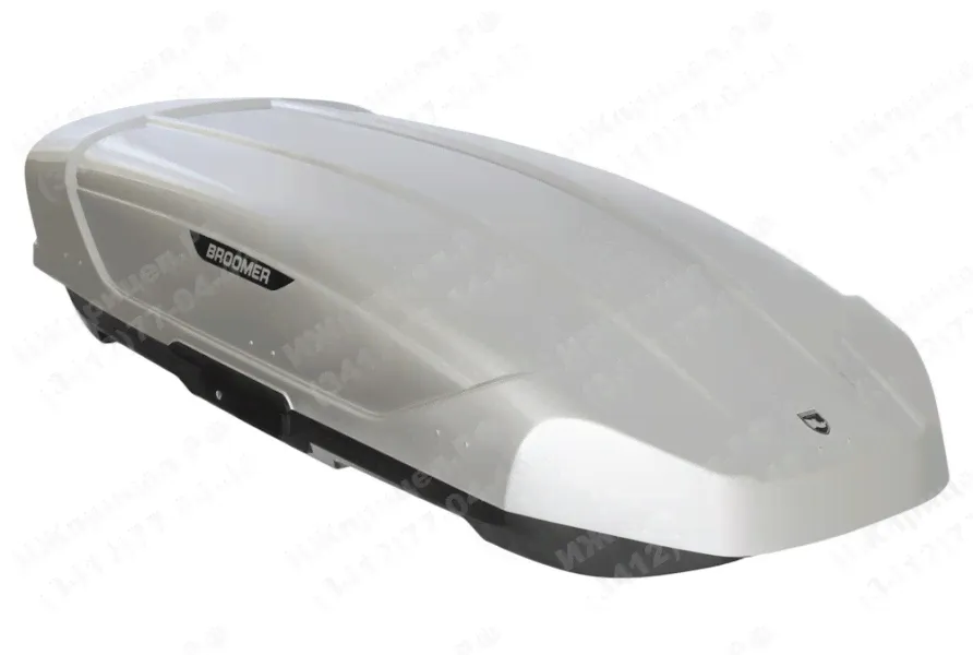 Автобокс Broomer Venture (L) серый глянец-0