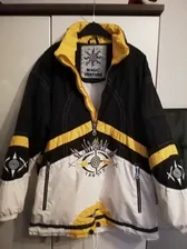 Ski-Jacke-Größe S, Magic Venture, schwarz-weiß-gelb mit Kapuze