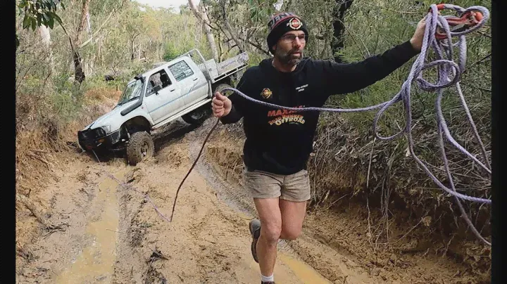 Kumho MT71 tyre test Solo mission We broke the unbreakable hilux Stuck in the bush we had to winch