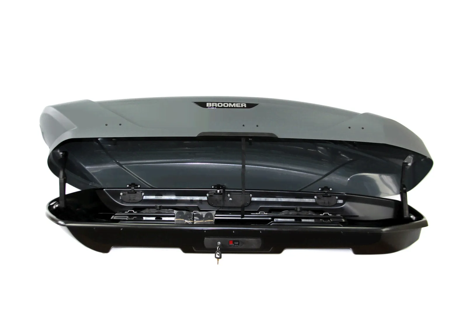 Автобокс BROOMER Venture L серый текстурный-1