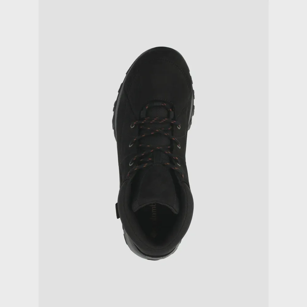 🛍 Ботинки утепленные мужские columbia crestwood venture mid waterproof, черный-4