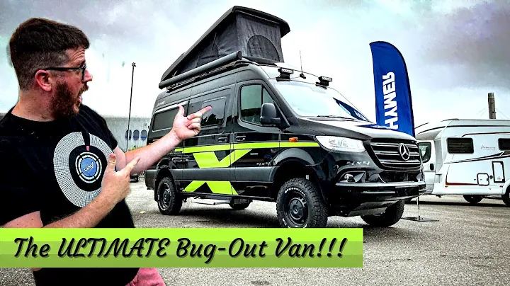 ВНУТРИ ПРЕОБРАЗОВАНИЯ 4x4 SPRINTER стоимостью 125 000 фунтов стерлингов от HYMER | Кроссовер-фургон Grand Canyon S 2023 года
