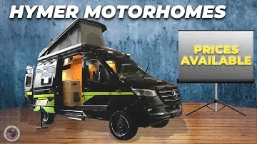 Hymer Motorhomes 2024 New Lineup Models with PRICES: Hymermobil, BMC, Venture S, Grand Canyon S,ML T